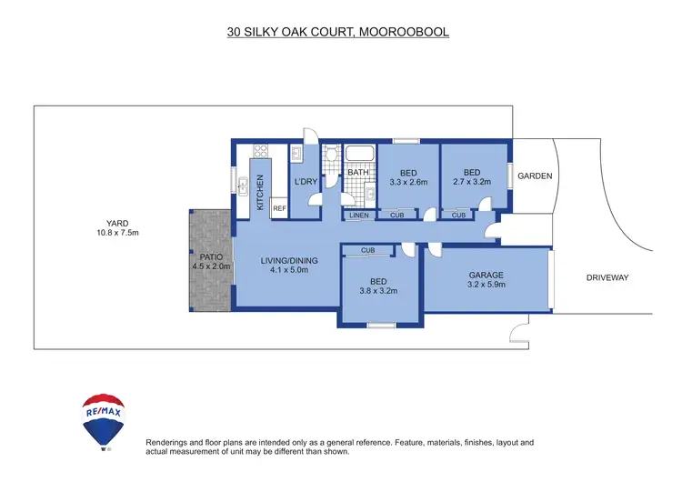 Floorplan of Homely house listing, 30 Silky Oak Court, Mooroobool QLD 4870