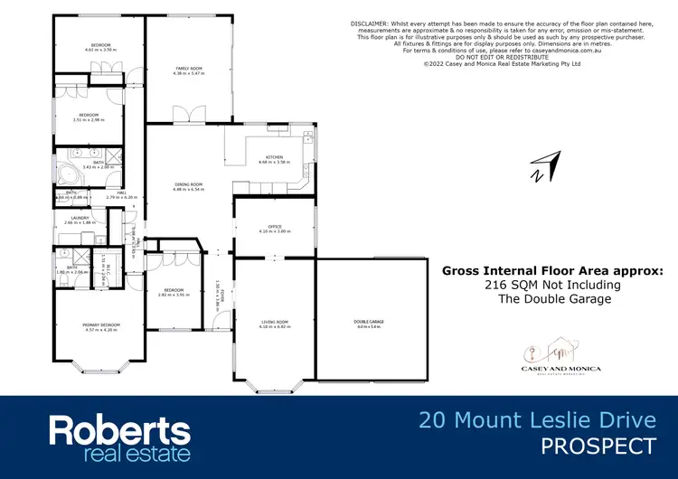 Floorplan of Homely house listing, 20 Mount Leslie Road, Prospect TAS 7250