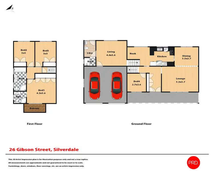 Floorplan of Homely house listing, 26 Gibson Street, Silverdale NSW 2752