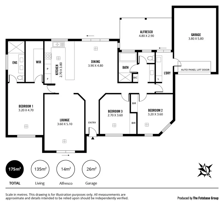 Floorplan of Homely house listing, 17A Anderson Street, Fulham Gardens SA 5024
