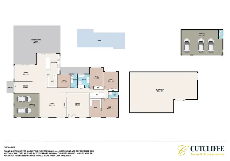 Floorplan of Homely rural property listing, 74 Church Lane, Cranebrook NSW 2749