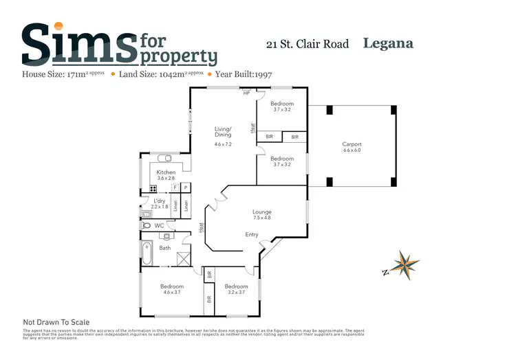 Floorplan of Homely house listing, 21 St Clair Road, Legana TAS 7277