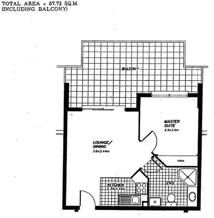 Floorplan of Homely unit listing, 4/23 Lima Street, Auchenflower QLD 4066