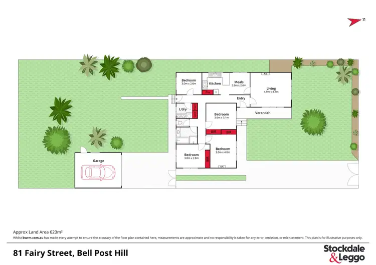 Floorplan of Homely house listing, 81 Fairy Street, Bell Post Hill VIC 3215