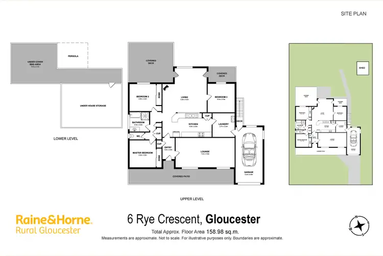 Floorplan of Homely house listing, 6 Rye Crescent, Gloucester NSW 2422