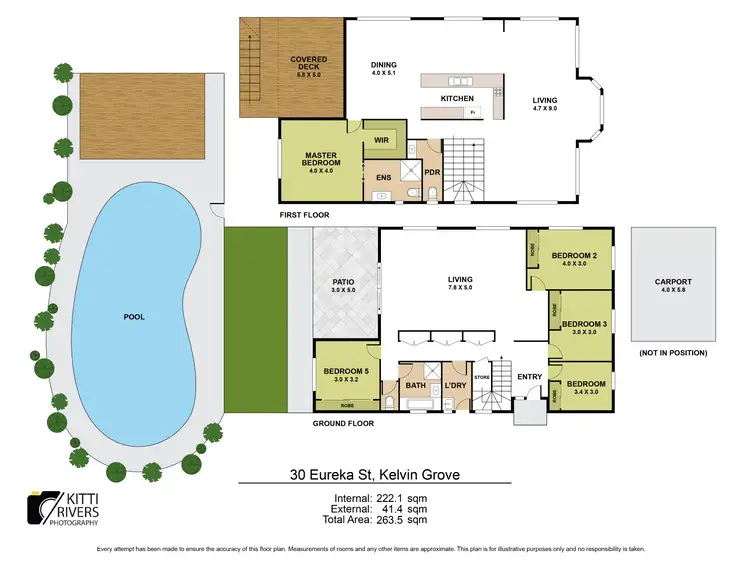 Floorplan of Homely house listing, 30 Eureka Street, Kelvin Grove QLD 4059