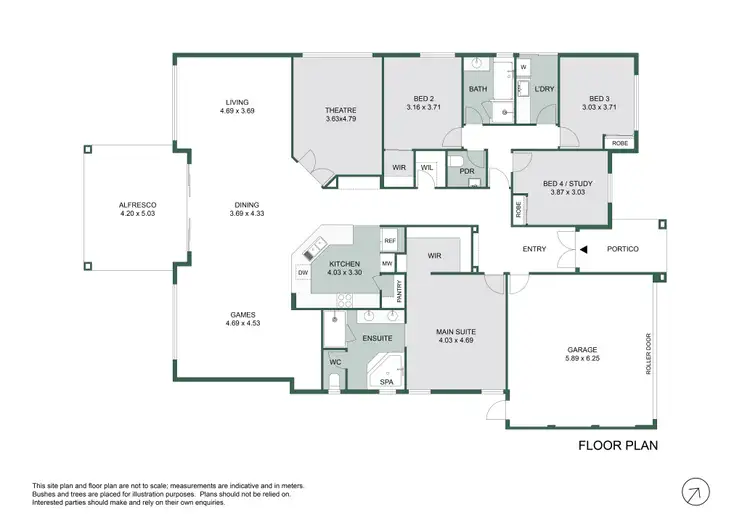 Floorplan of Homely house listing, 65 Southport Boulevard, Dawesville WA 6211
