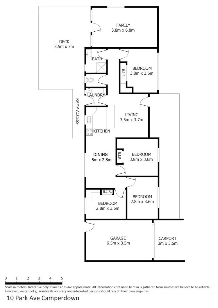 Floorplan of Homely house listing, 10 Park Avenue, Camperdown VIC 3260