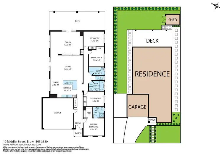 Floorplan of Homely house listing, 19 Middlin Street, Brown Hill VIC 3350