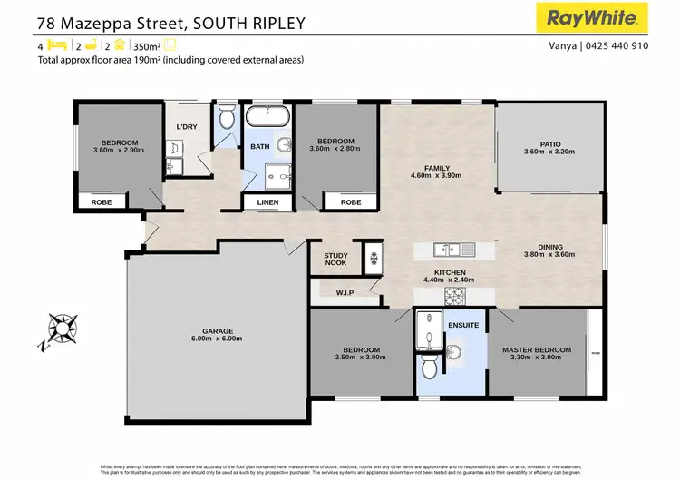 Floorplan of Homely house listing, 78 Mazeppa Street, South Ripley QLD 4306