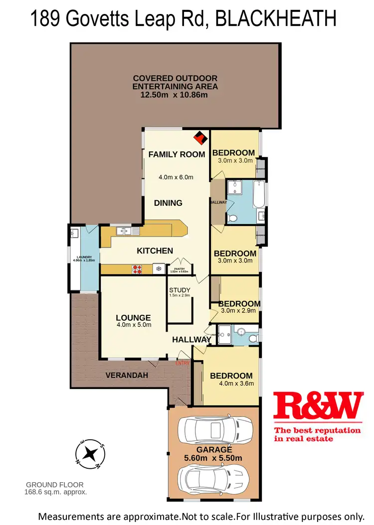 Floorplan of Homely house listing, 189 Govetts Leap Road, Blackheath NSW 2785