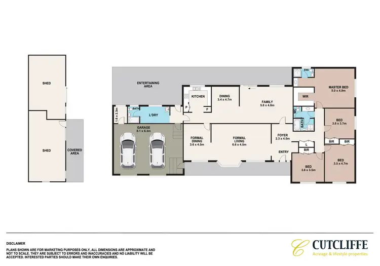 Floorplan of Homely rural property listing, 339 Sackville Road, Ebenezer NSW 2756