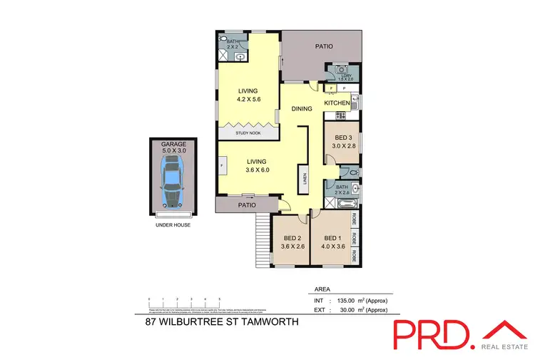 Floorplan of Homely house listing, 87 Wilburtree Street, Tamworth NSW 2340