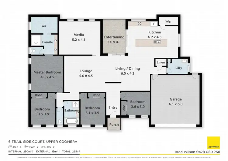 Floorplan of Homely house listing, 6 Trail Side Court, Upper Coomera QLD 4209