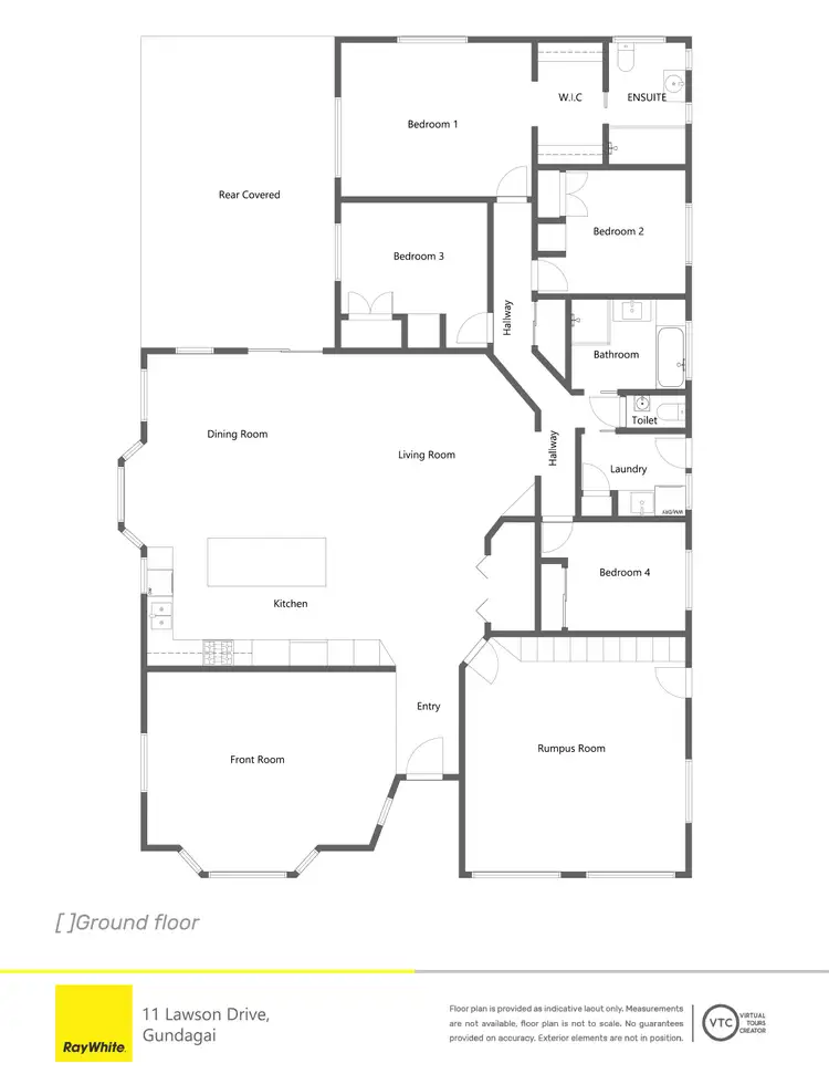 Floorplan of Homely house listing, 11 Lawson Drive, Gundagai NSW 2722