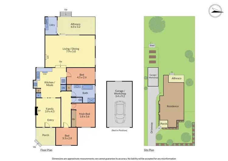 Floorplan of Homely house listing, 17 Dorothy Grove, Ferntree Gully VIC 3156