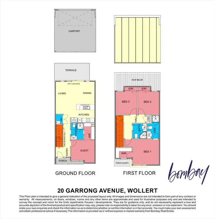 Floorplan of Homely townhouse listing, 20 Garrong Avenue, Wollert VIC 3750