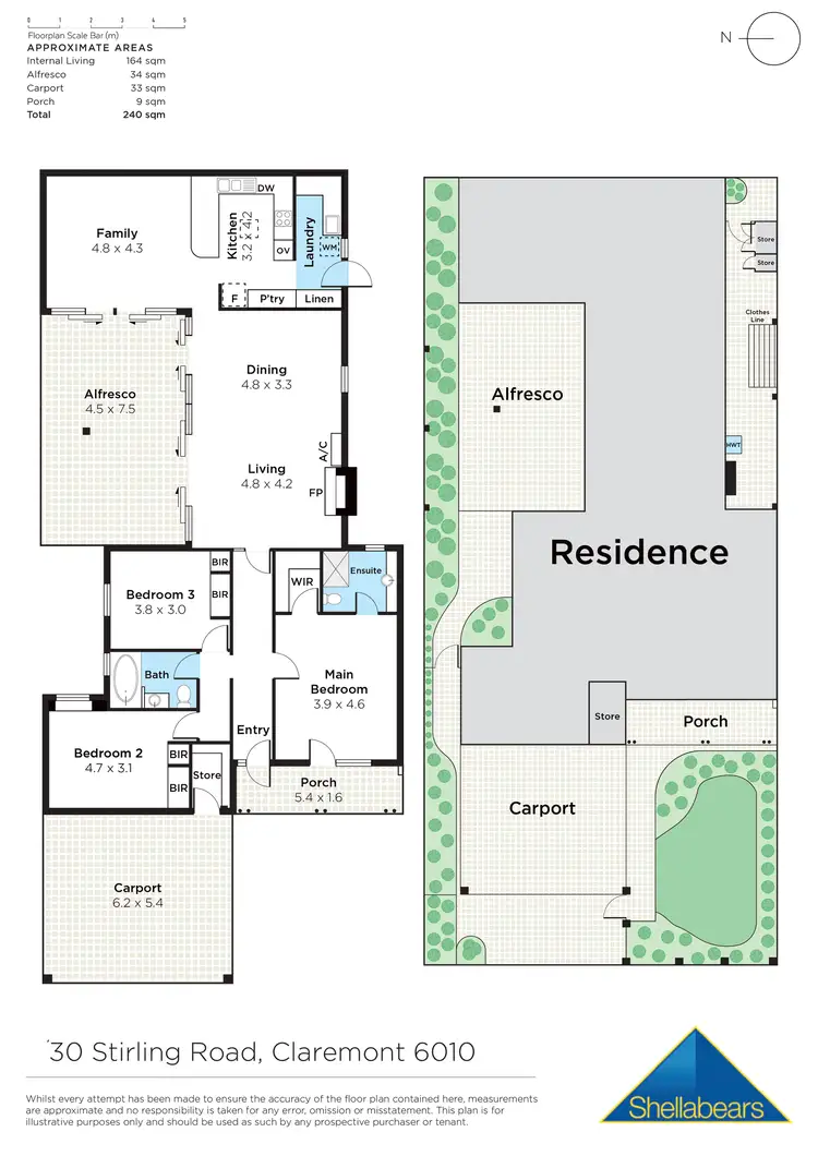 Floorplan of Homely house listing, 30 Stirling Road, Claremont WA 6010