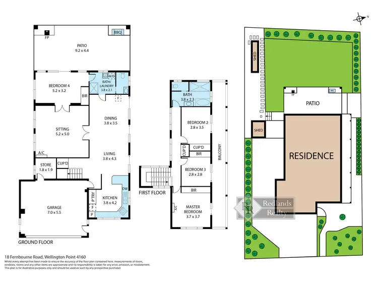Floorplan of Homely house listing, 18 Fernbourne Road, Wellington Point QLD 4160