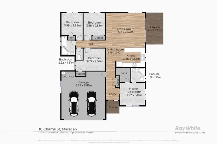 Floorplan of Homely house listing, 10 Chams Street, Marsden QLD 4132