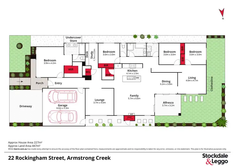 Floorplan of Homely house listing, 22 Rockingham Street, Armstrong Creek VIC 3217