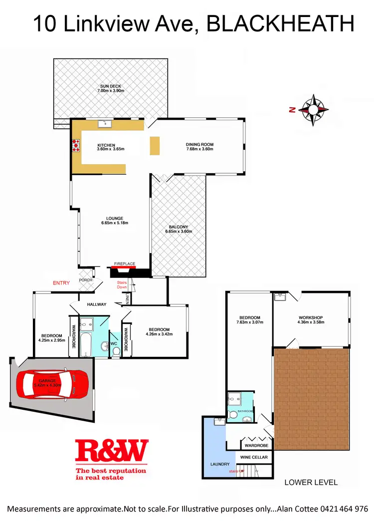 Floorplan of Homely house listing, 10 Linkview Avenue, Blackheath NSW 2785
