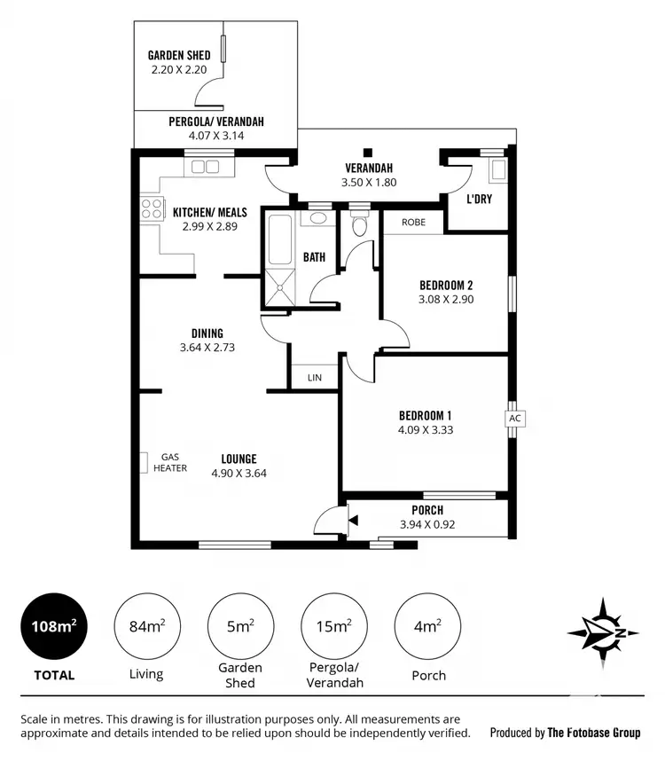 Floorplan of Homely unit listing, 5/50-54 Vine Street, Magill SA 5072