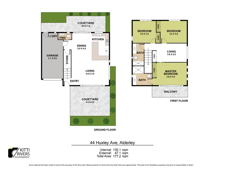 Floorplan of Homely house listing, 44 Huxley Avenue, Alderley QLD 4051