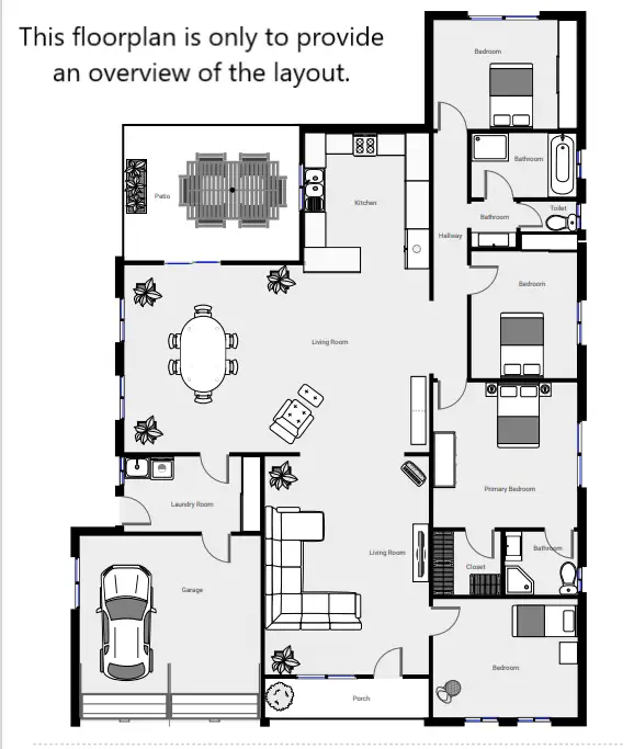 Floorplan of Homely house listing, 23 Lady Mary Drive, West Wyalong NSW 2671