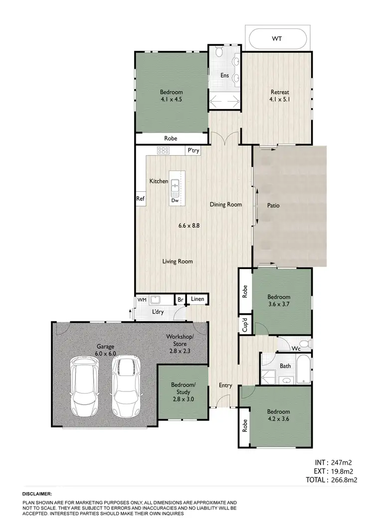 Floorplan of Homely house listing, 22 Sunstone Circuit, Mango Hill QLD 4509