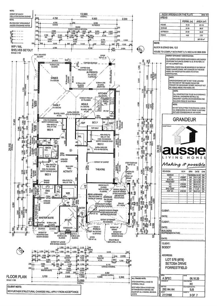 Floorplan of Homely house listing, 78 Setosa Drive, Forrestfield WA 6058