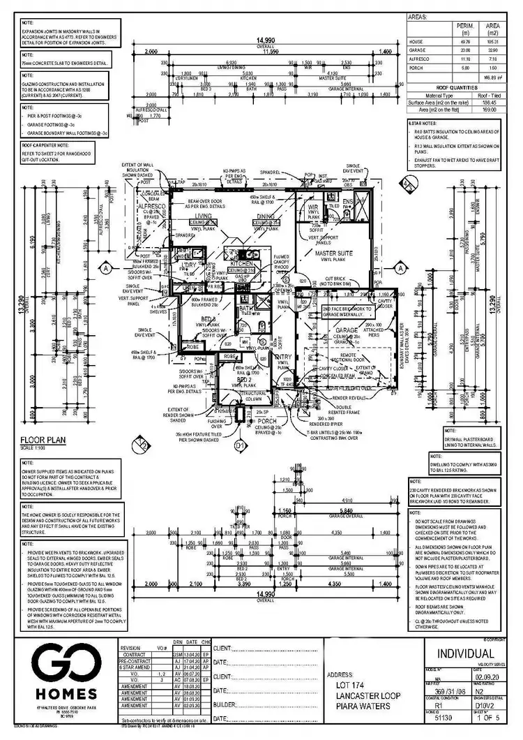 Floorplan of Homely house listing, 2 Lancaster Loop, Piara Waters WA 6112