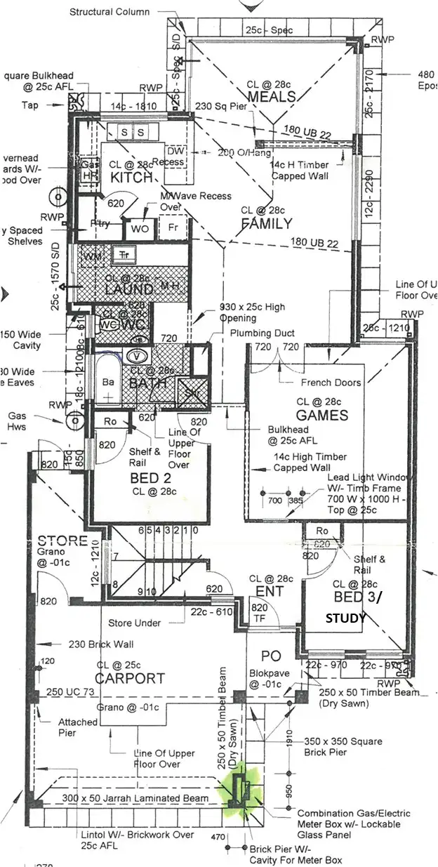 Floorplan of Homely house listing, 6 Wayang Place, Bentley WA 6102