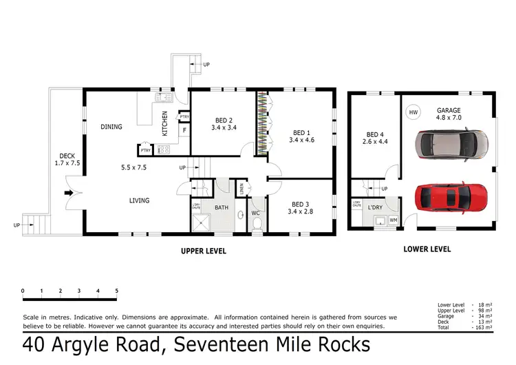 Floorplan of Homely house listing, 40 Argyle Street, Seventeen Mile Rocks QLD 4073