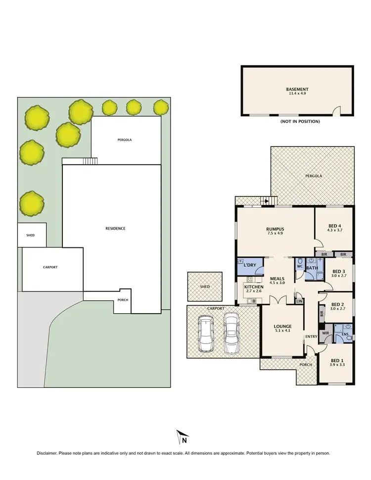 Floorplan of Homely house listing, 26 Langdon Crescent, Craigieburn VIC 3064