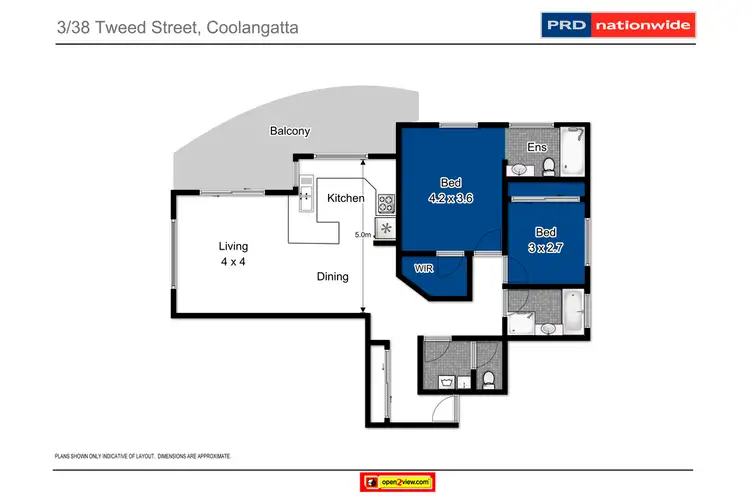 Floorplan of Homely apartment listing, 3/38 Tweed Street, Coolangatta QLD 4225