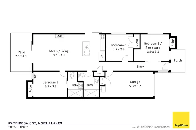 Floorplan of Homely house listing, 35 Tribeca Circuit, North Lakes QLD 4509
