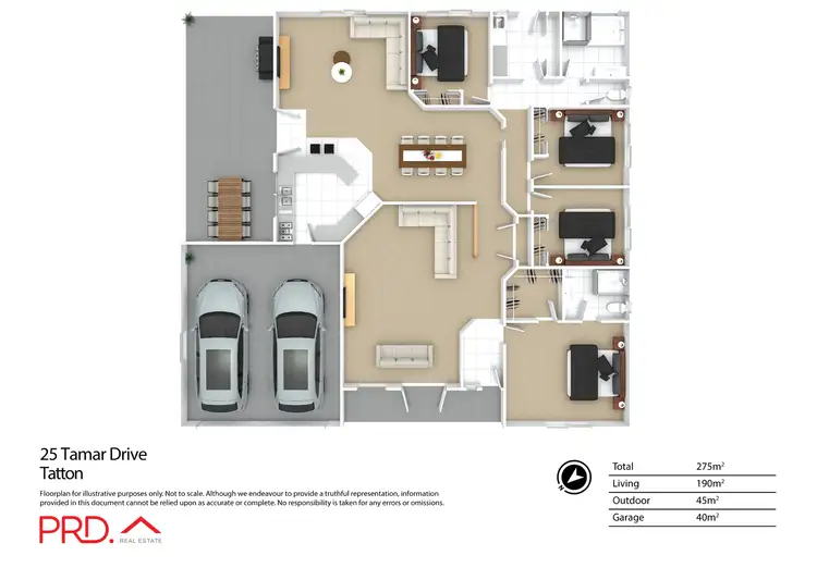 Floorplan of Homely house listing, 25 Tamar Drive, Tatton NSW 2650