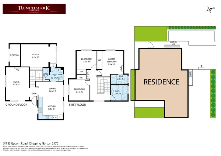 Floorplan of Homely house listing, 5/183 Epsom Road, Chipping Norton NSW 2170