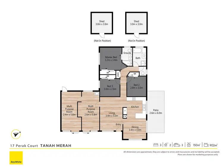 Floorplan of Homely house listing, 17 Perak Court, Tanah Merah QLD 4128