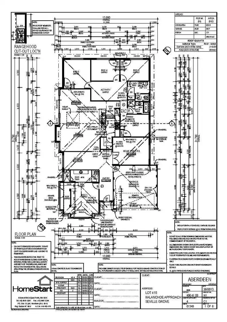 Floorplan of Homely house listing, 33 Kalanchoe Approach, Seville Grove WA 6112