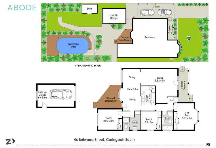 Floorplan of Homely house listing, 46 Bulwarra Street, Caringbah South NSW 2229