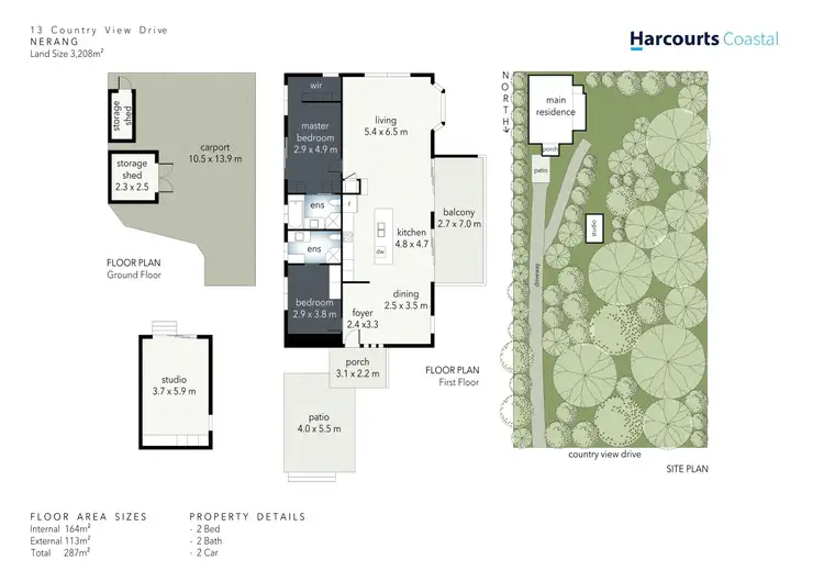 Floorplan of Homely house listing, 13 Country View Drive, Nerang QLD 4211
