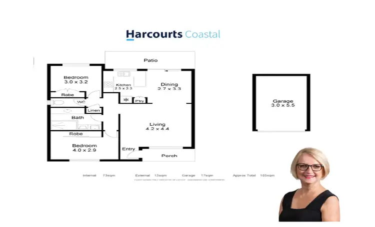 Floorplan of Homely villa listing, 17/170 Bardon Avenue, Burleigh Waters QLD 4220