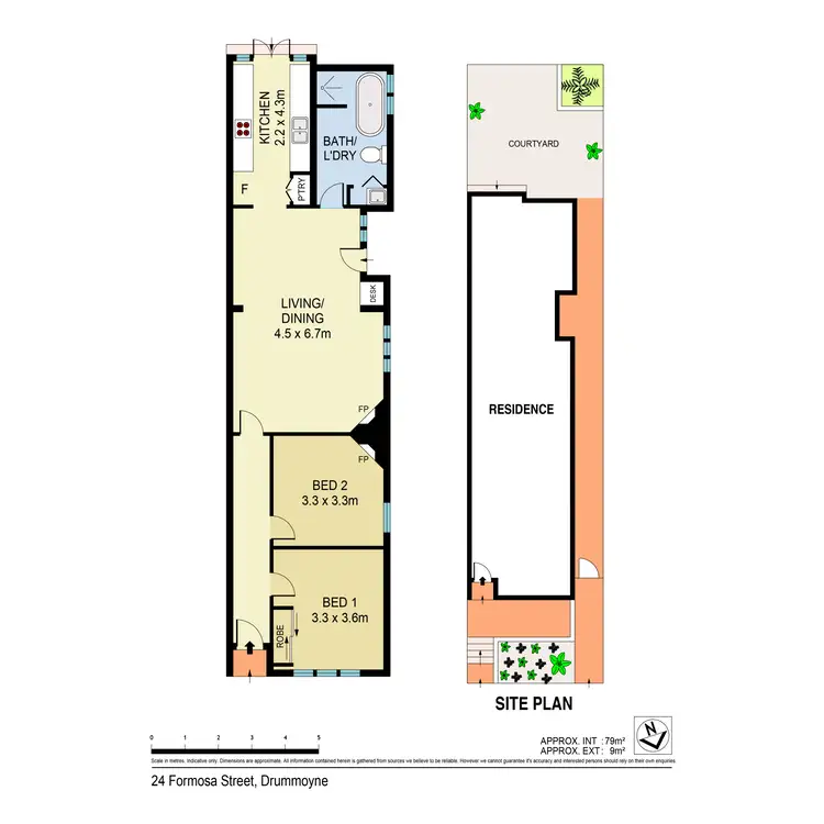 Floorplan of Homely house listing, 24 Formosa Street, Drummoyne NSW 2047