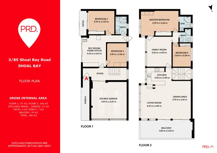 Floorplan of Homely house listing, 3/85 Shoal Bay Road, Shoal Bay NSW 2315