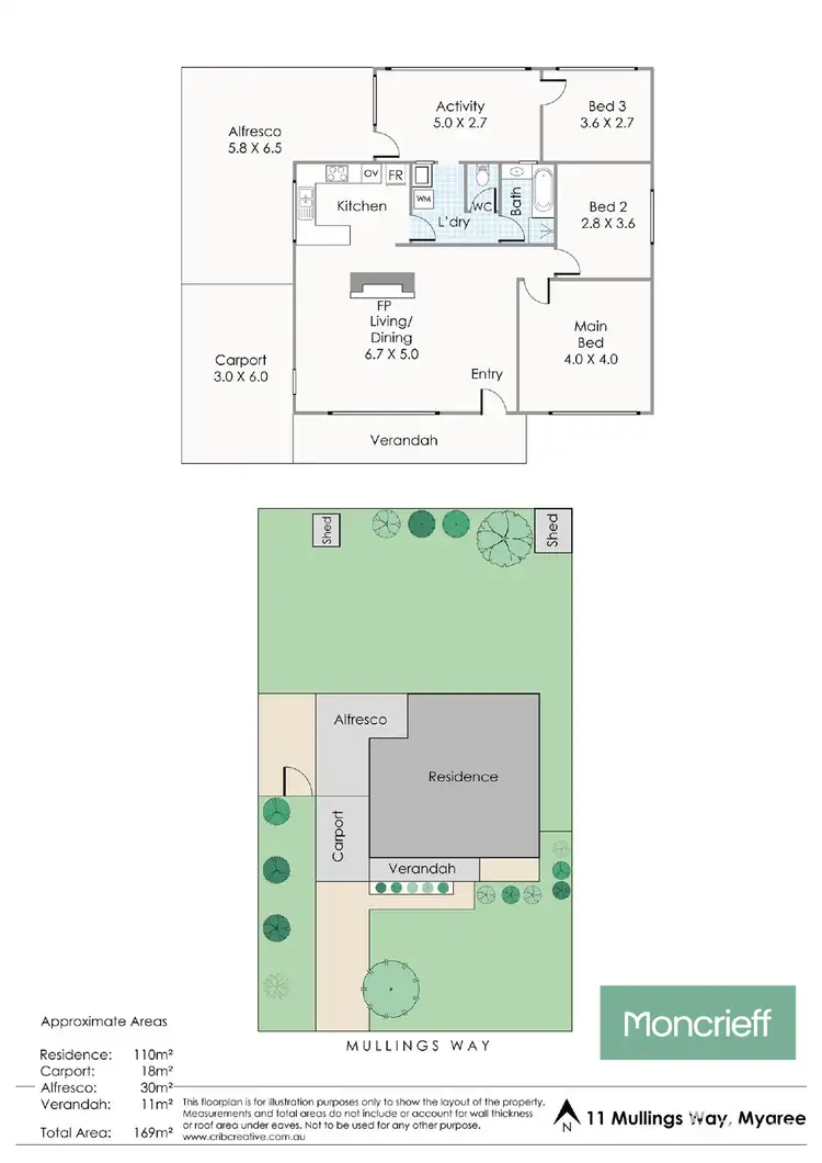 Floorplan of Homely house listing, 8/7 Mullings Way, Myaree WA 6154