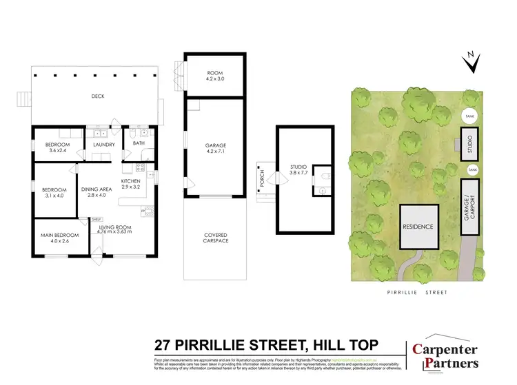 Floorplan of Homely house listing, 27 Pirrillie Street, Hill Top NSW 2575