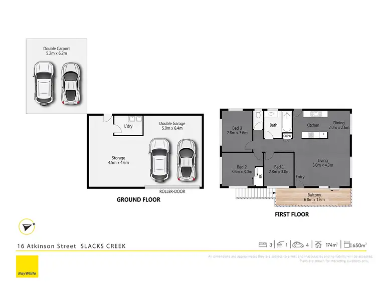Floorplan of Homely house listing, 16 Atkinson Street, Slacks Creek QLD 4127