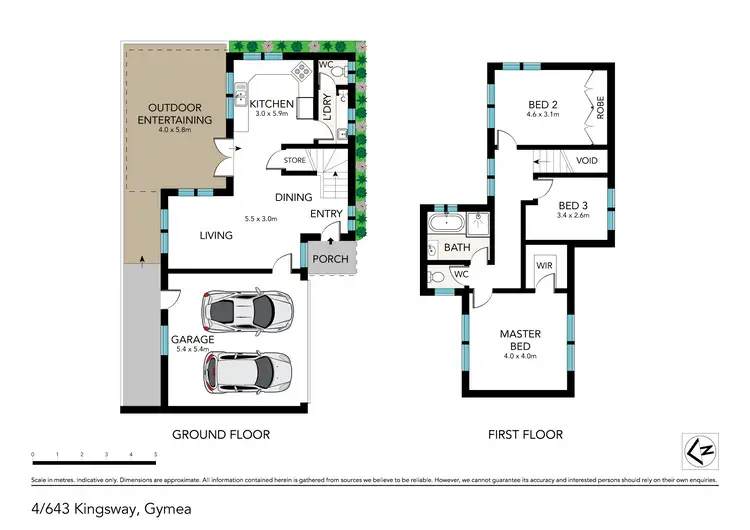 Floorplan of Homely townhouse listing, 4/641-643 Kingsway, Gymea NSW 2227